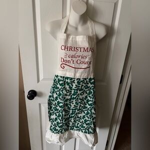 Christmas Calories Don’t Count Apron By Merry Moments